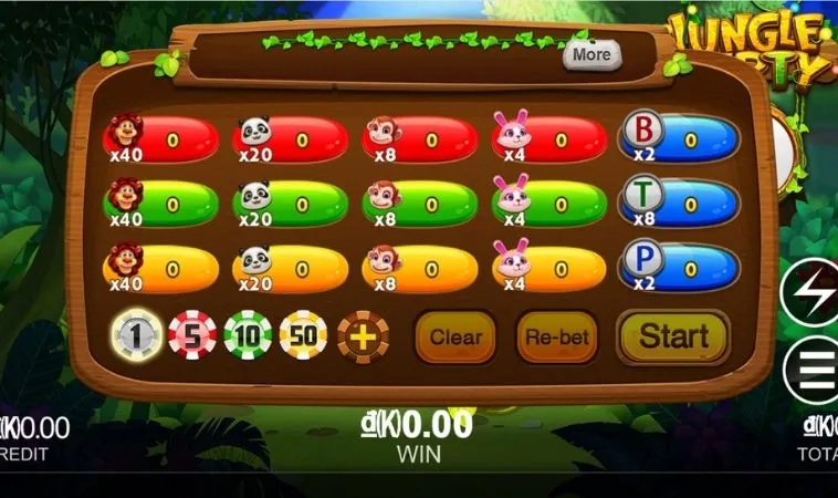 Nổ Hũ Rừng Xanh 12Bet Tạo Sức Hút Với Chủ Đề Thiên Nhiên 2 Giao diện chơi Nổ Hũ Rừng Xanh 12Bet