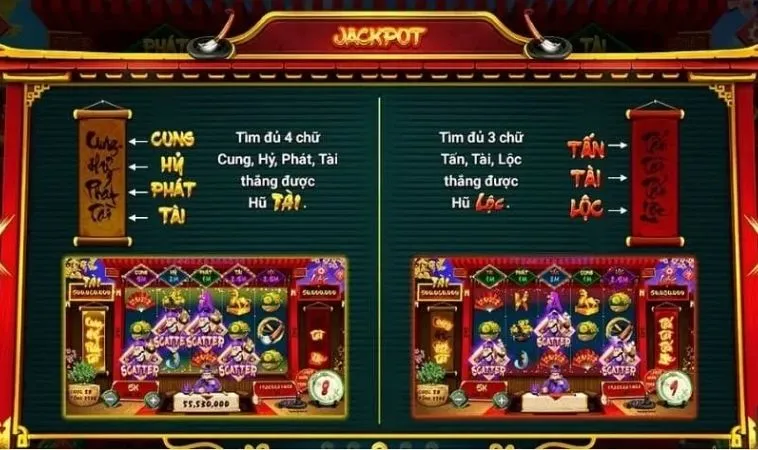 Hướng Dẫn Chơi Nổ Hũ Ông Đồ 12Bet Để Săn Thưởng Lớn 2 Cách tính Jackpot trong game Nổ Hũ Ông Đồ 12Bet