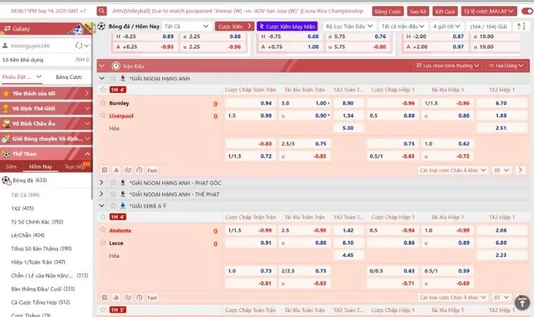 Tìm Hiểu Cá Cược Bóng Đá 12Bet Cơ Hội Thắng Lớn Cho Người Chơi 2 Bảng kèo cá cược bóng đá 12Bet